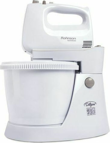 Rohnson Миксер Ръчен 600W Бял