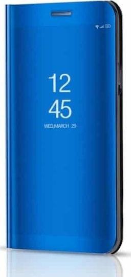 Hurtel Clear View Book Plastic Blue (Galaxy S10)