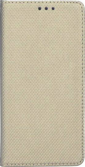 Forcell Book Δερματίνης Χρυσό (Galaxy S10)