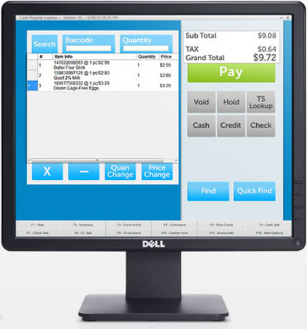 Dell E1715S TN Monitor 17" 1280x1024 with Response Time 5ms GTG