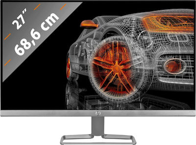 HP 27fw Monitor 27" FHD 1920x1080 με χρόνο απόκρισης 5ms GTG