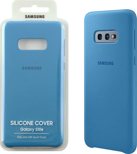 Samsung Back Cover Silicon Albastru (Galaxy S10e)