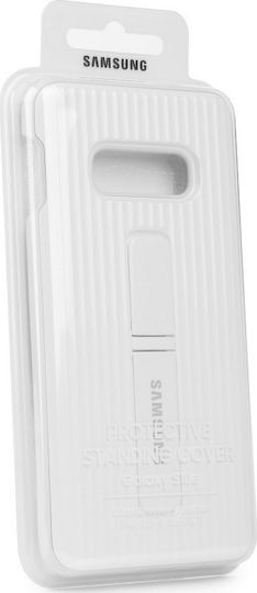 Samsung Back Cover Plastic Alb (Galaxy S10e)