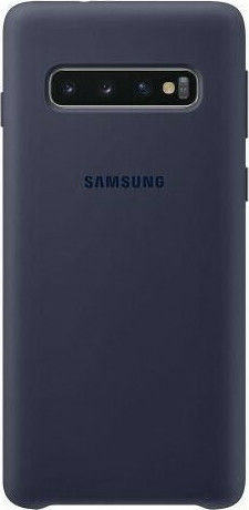 Samsung Задна корица Силикон Тъмносин (Galaxy S10)