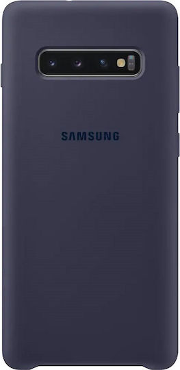 Samsung Задна корица Силикон Тъмносин (Galaxy S10)