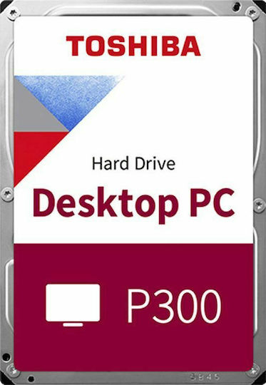 Toshiba P300 1TB HDD Σκληρός Δίσκος 3.5" SATA III 7200rpm με 64MB Cache για Desktop Bulk HDWD110UZSVA