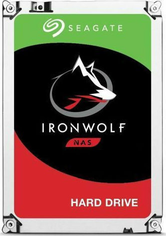 Seagate Ironwolf 10000ГБ Хард диск Σκληρи дискове 3.5" SATA III 7200оборотивминута с 256МБ Кеш за NAS ST10000VN0008