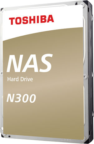 Toshiba N300 NAS 12TB HDD Hard Drive 3.5" SATA III 7200rpm with 256MB Cache HDWG21CUZSVA