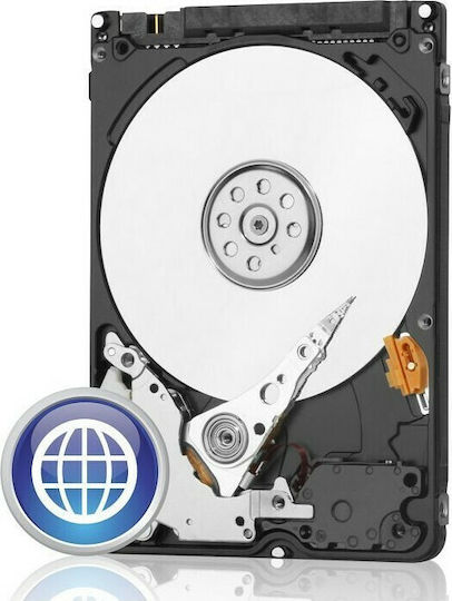 Western Digital Blue 2TB HDD Σκληρός Δίσκος 2.5" SATA III 5400rpm με 128MB Cache για PS4 / Laptop / Desktop WD20SPZX