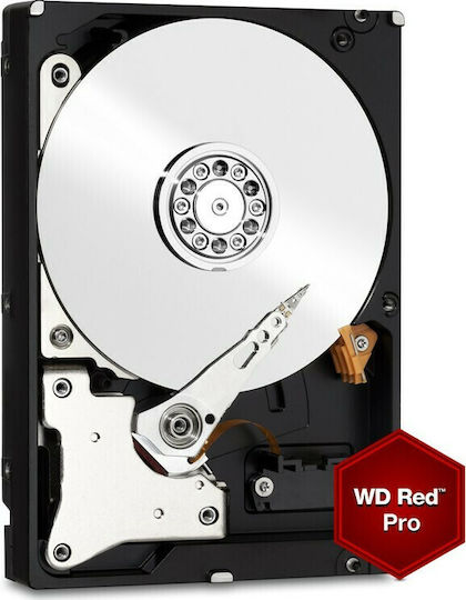 Western Digital Red Pro 4TB HDD Σκληρός Δίσκος 3.5" SATA III 7200rpm με 256MB Cache για NAS WD4003FFBX
