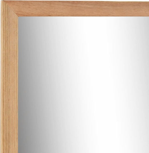 vidaXL Countertop without Sink L66xW29xH62cm with Mirror Walnut