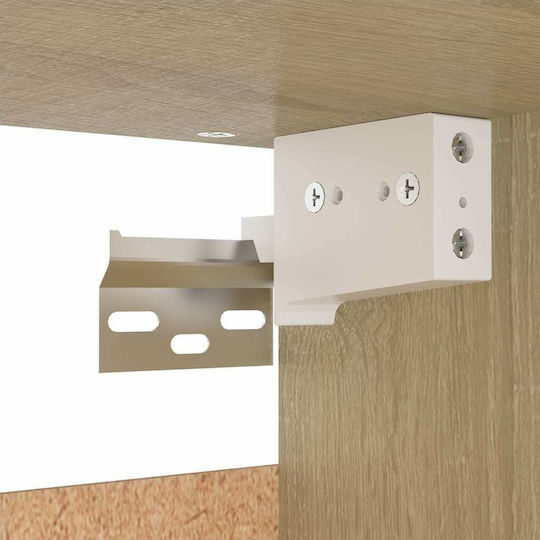 vidaXL Bathroom Cabinet L70xW32.5xH35cm Sonoma
