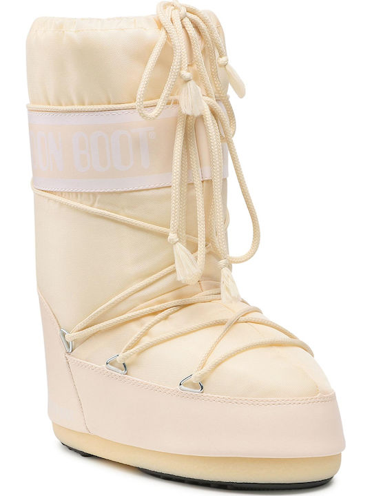 Moon Boot Icon Damenstiefel Schnee Beige