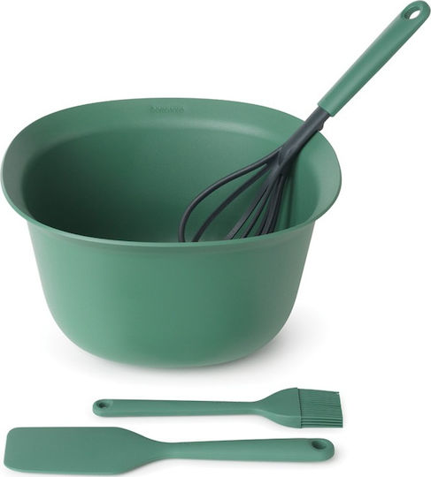 Brabantia Σετ Εργαλείων Μαγειρικής 4τμχ Πράσινο