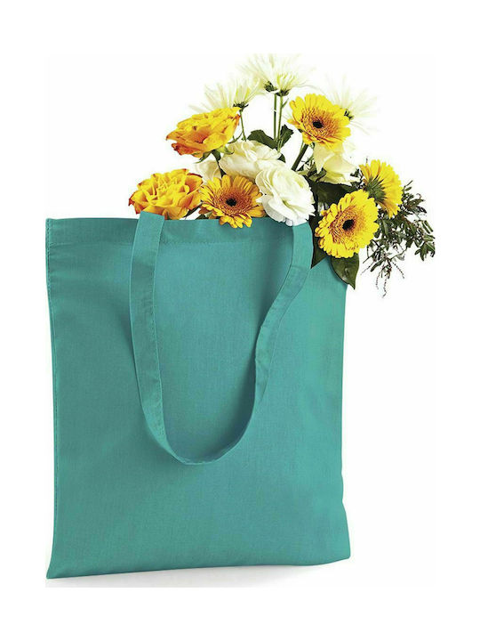 Westford Mill W101 Cotton Shopping Bag Emerald