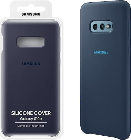 Samsung Задна корица Силикон Тъмносин (Galaxy S10e)
