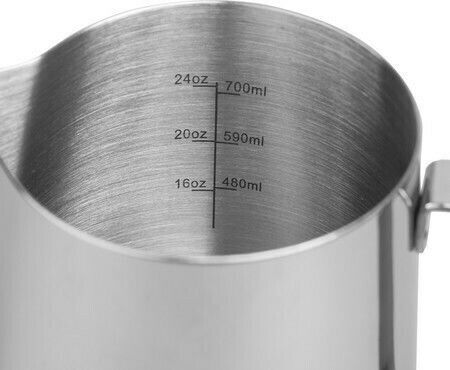 Rhino Coffee Gear Professional Млечен кантар Barista Капацитет 600мл Inox