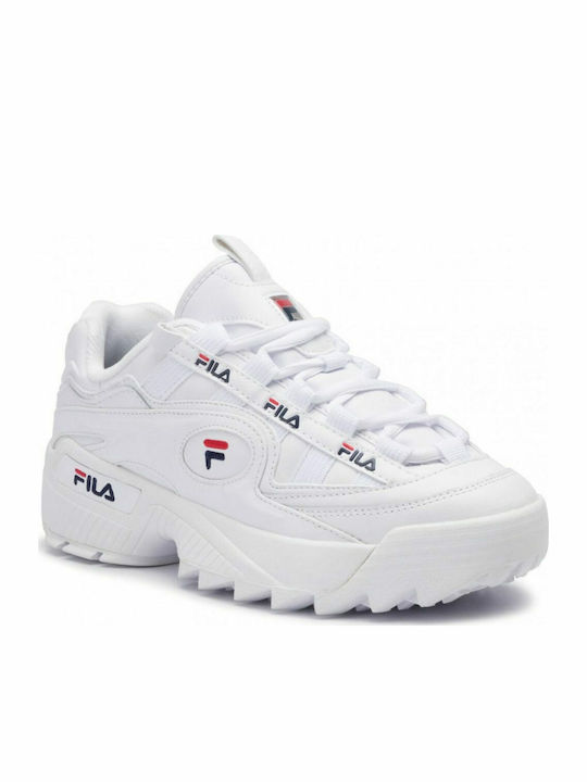 D-Formation Γυναικεία Chunky Sneakers White / Navy