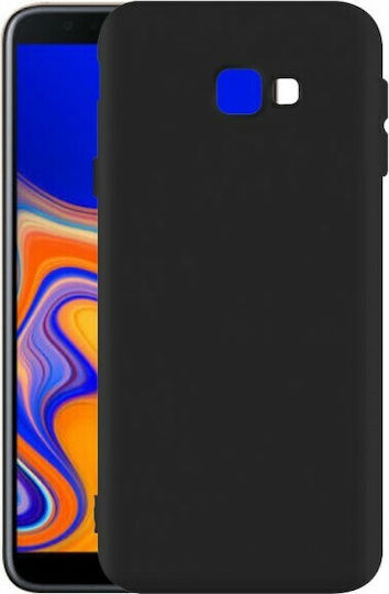 Hurtel Back Cover Σιλικόνης Μαύρο (Galaxy J4+)