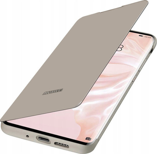 Huawei Книга Изкуствена кожа Каки (Huawei P30)