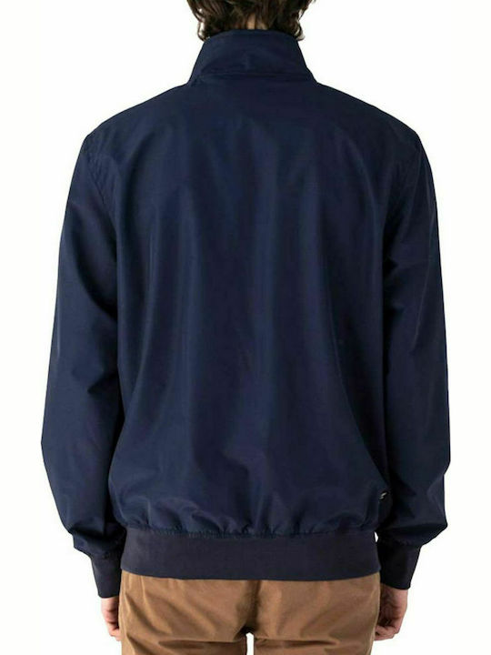 Basehit Men's Winter Bomber Jacket Windproof Navy Blue