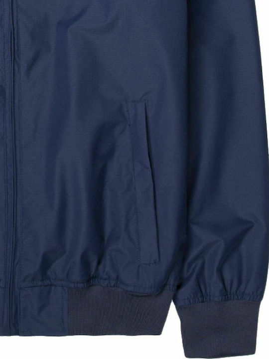 Winter Jacket Bomber Windproof Navy Blue