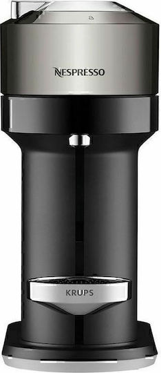 Krups Next Pod Coffee Machine Vertuo Deluxe Chrome