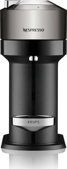 Krups Next Pod Coffee Machine Vertuo Deluxe Chrome