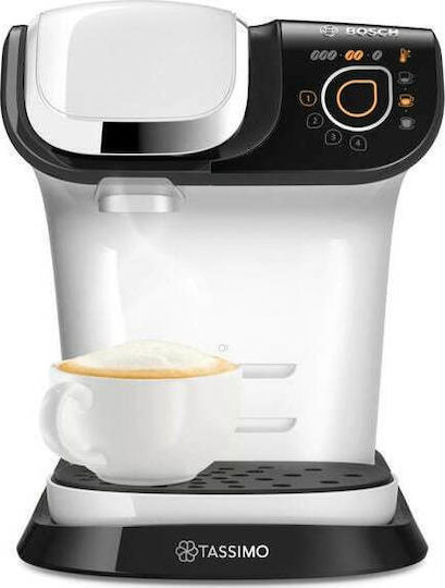 Bosch My Way 2 Pod Coffee Machine Tassimo Pressure 3.2bar White