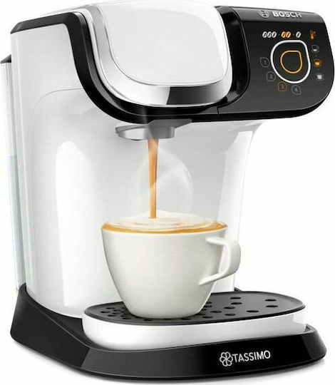 Bosch My Way 2 Pod Coffee Machine Tassimo Pressure 3.2bar White