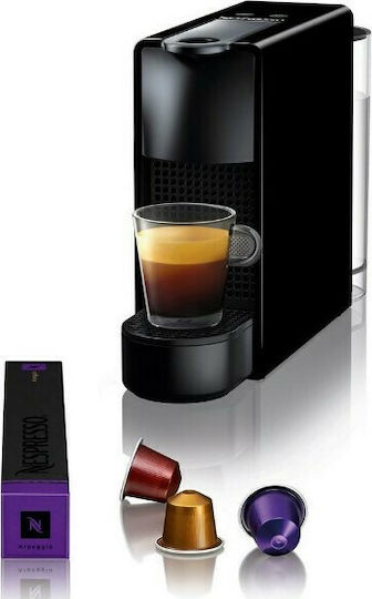 Krups Essenza Mini Pod Coffee Machine Nespresso Pressure 19bar with Milk Frother Black