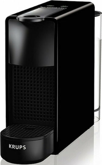 Krups Essenza Mini Pod Coffee Machine Nespresso Pressure 19bar with Milk Frother Black