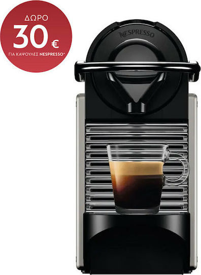 Krups Pixie Pod Coffee Machine Nespresso Pressure 19bar Titan
