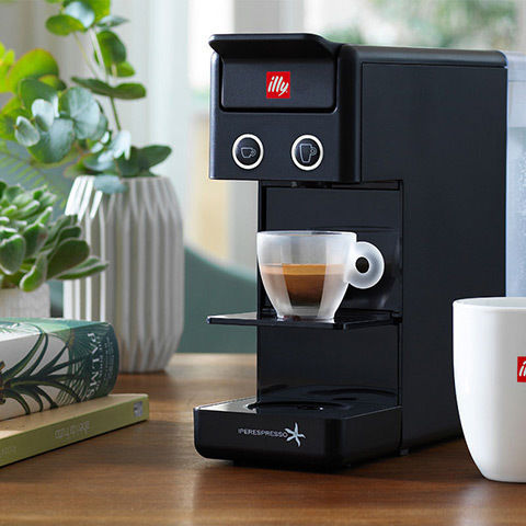 Illy Y3.3 Iperespresso Pod Coffee Machine Iperespresso Pressure 19bar Black