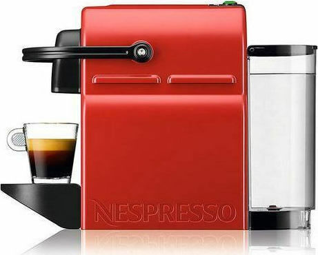 Krups Inissia Καφετιέρα για Κάψουλες Nespresso Πίεσης 19bar Red