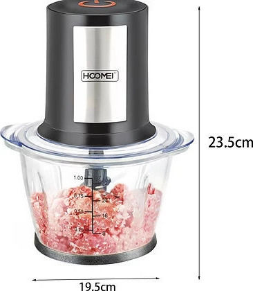 Hoomei Policoptor Multi 350W Cu Recipient 1L Negru