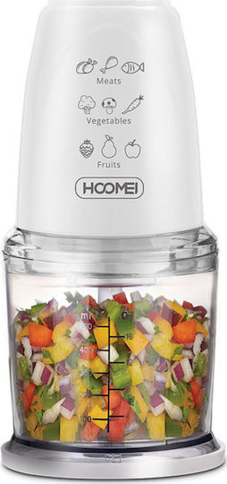 Hoomei Πολυκόπτης Multi 260W με Δοχείο 500ml Λευκός