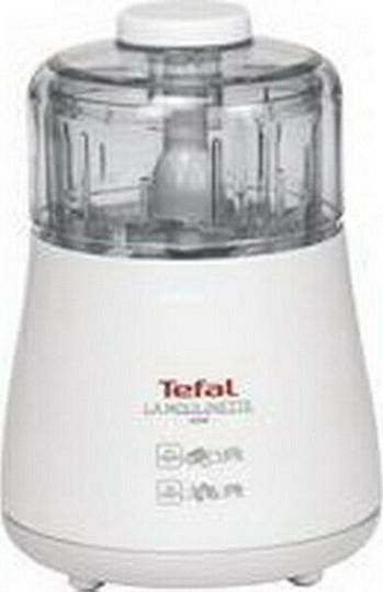 Tefal La Moulinette DPA130 Multifunktionale Küchenmaschine 1000W mit Schüsselkapazität 1,75 l und Mixerkrugkapazität Weiß