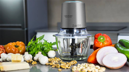 Cecotec Titanglass 1000 Πολυκόπτης Multi 400W με Δοχείο 1lt Inox