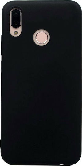 Hurtel Back Cover Σιλικόνης 1.2mm Μαύρο (Redmi Note 7 / 7 Pro)