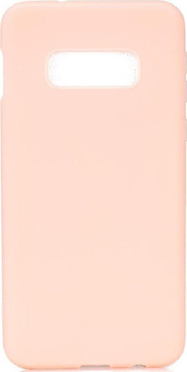 Hurtel Back Cover Σιλικόνης 2mm Ροζ (Galaxy S10e)