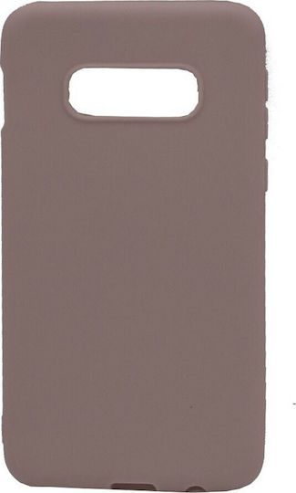 Hurtel Back Cover Σιλικόνης 2mm Ροζ (Galaxy S10e)