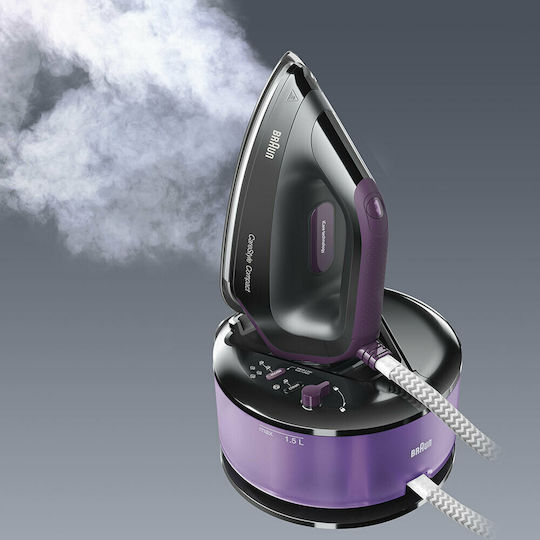 Braun CareStyle Compact Σύστημα Σιδερώματος Πίεσης 6bar με Δοχείο 1.5lt