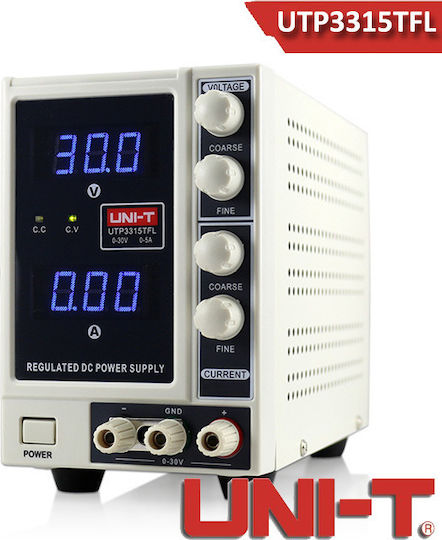 Uni-T UTP3315TFL-II Sursă de alimentare de laborator cu 1 canal 30V 5A