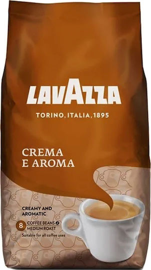 Lavazza Espresso Coffee Crema e Aroma Brown Whole Beans 1kg