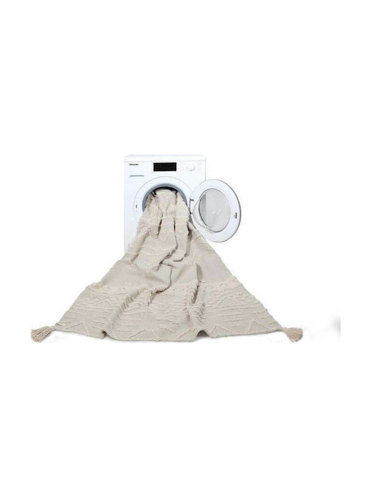 Lorena Canals Tribu Handmade Kids Rug Cotton Natural 200x300cm