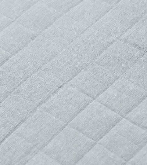 Borea Microlinen Κουβερλί Υπέρδιπλο από Πολυεστέρα Γκρι 220x240cm