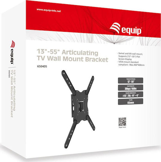 Equip 650405 Articulating 650405 Wall TV Mount up to 55" and 30kg