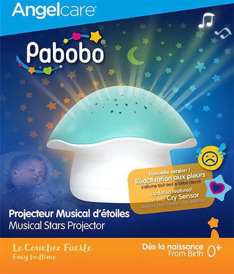 Pabobo Sleep Toy Star Projector with Music and Light for 0++ Months