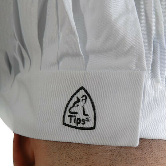 Шапка Шеф Бяла Tips